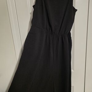 Chic Black Wide Leg Jumpsuit